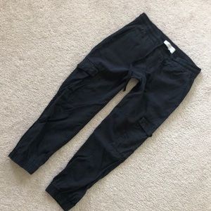Cloth & Stone Black Jogger Capri Style Pants XS